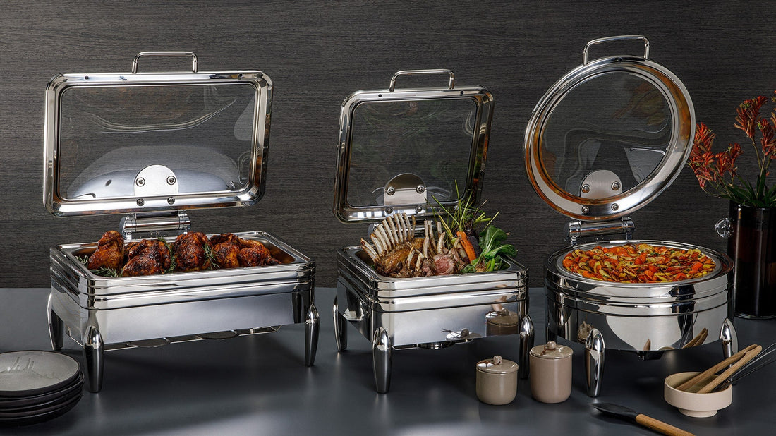 DINERWARES Chafing Dishes: The Perfect Choice for Hotel Buffets