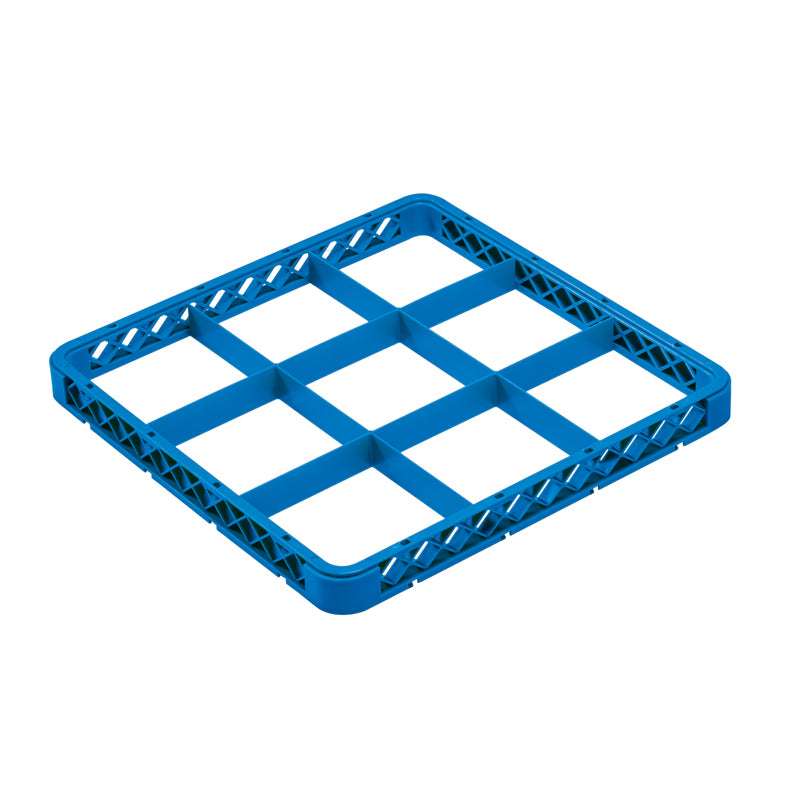 JIWINS Glass Rack 9 Compartment 500 x 500 x 10 mm