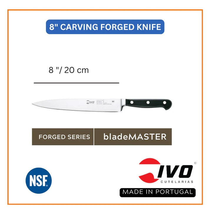 IVO Carving Commercial Knife 8"