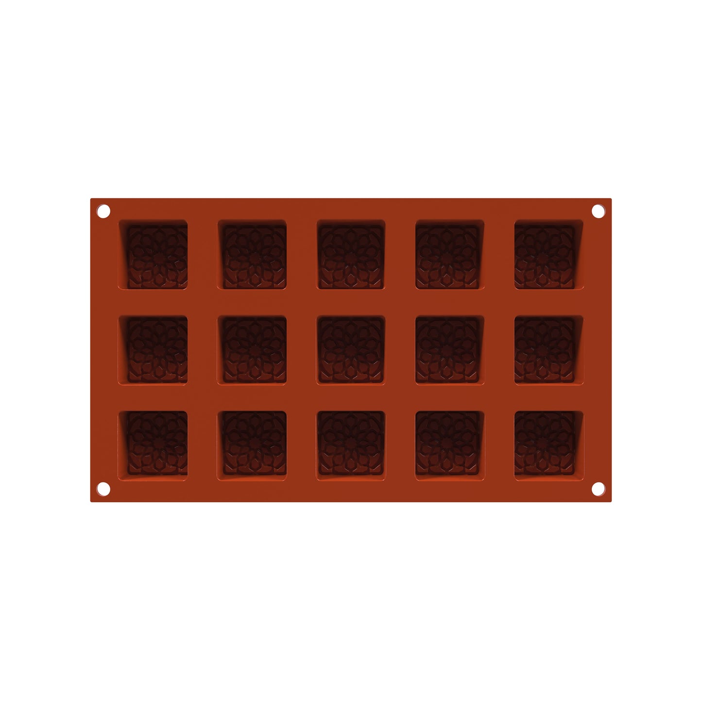 SILIKOMART Silicon Mauresque Square Mould SF379