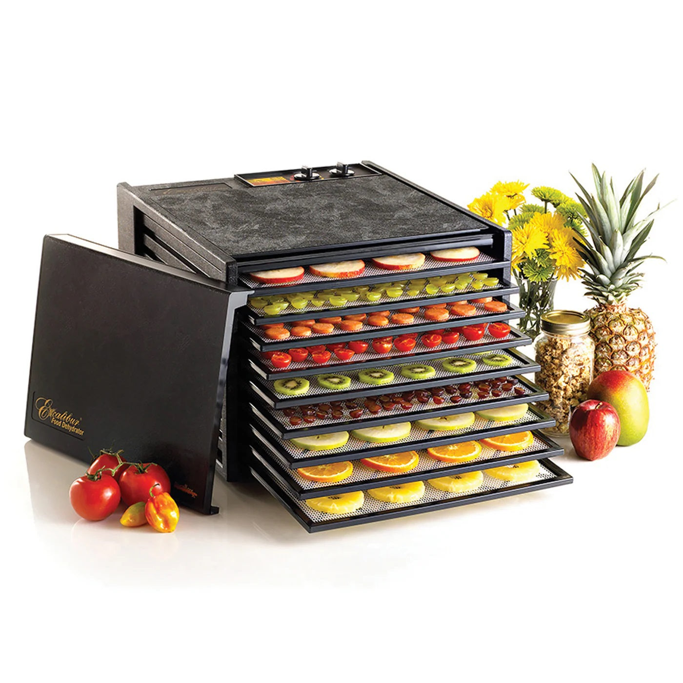 EXCALIBUR Dehydrator 9-Tray 26-Hour Timer