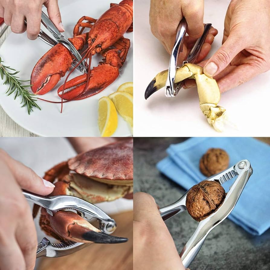 DINER WARES Multipurpose Crackers, Shellfish, Lobster Crab Cutter & Nut Cracker