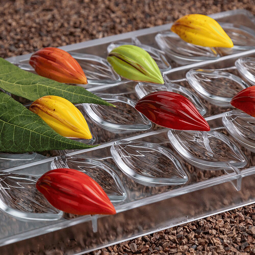 SILIKOMART Cabossides Theobroma-stampo MA1018