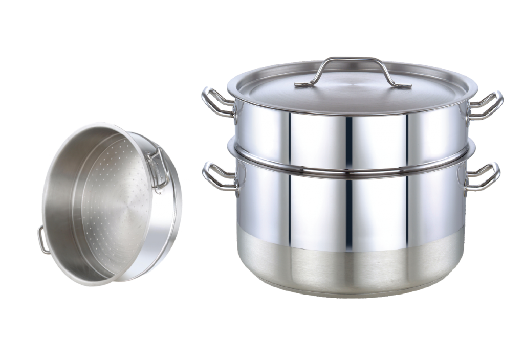 PRADEEP Steamer with Single Strainer with 5 mm Sandwhich Bottom