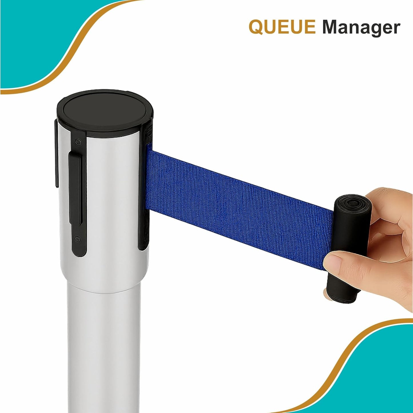 DW Q Manager Baracade Manager Stainless Steel Finish