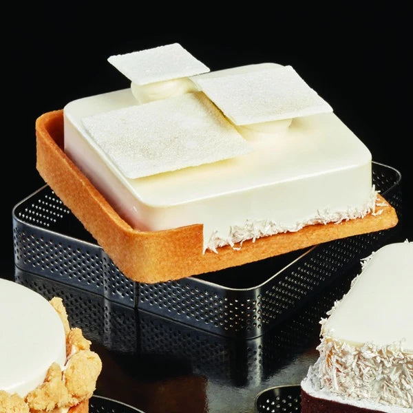 PAVONI Micro Perforated SS Square with Rounded Corners XF02