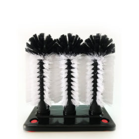 DINER WARES Glass Washer Brush Triple
