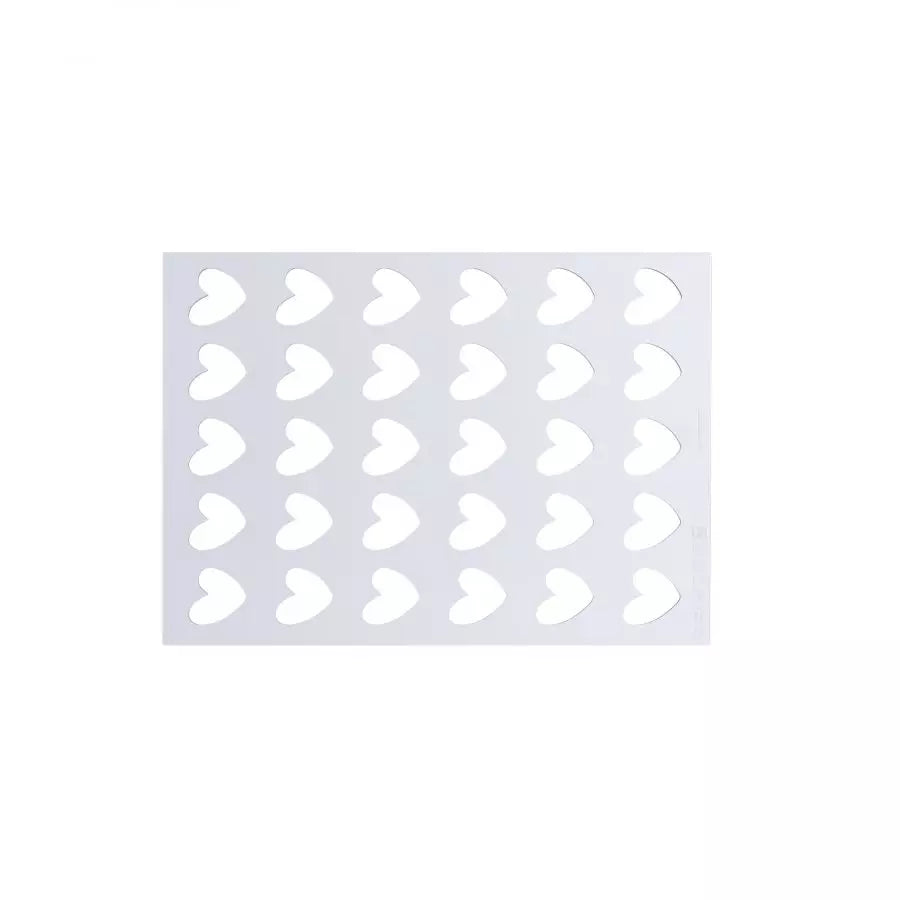 SILIKOMART Professional Valentine Cake Moulds - Chablon Heart 31x31 mm