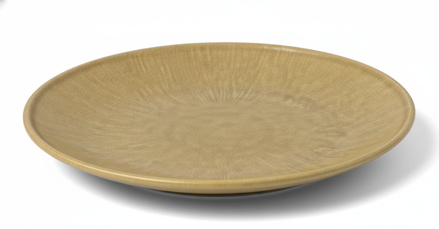 AURA Round Plate Sage Mist