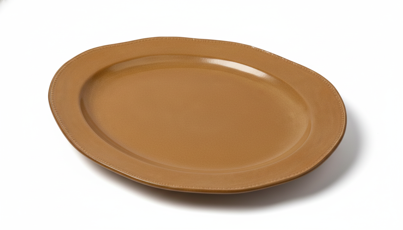 AURA Wave Edge with Rim Plate Sablestone