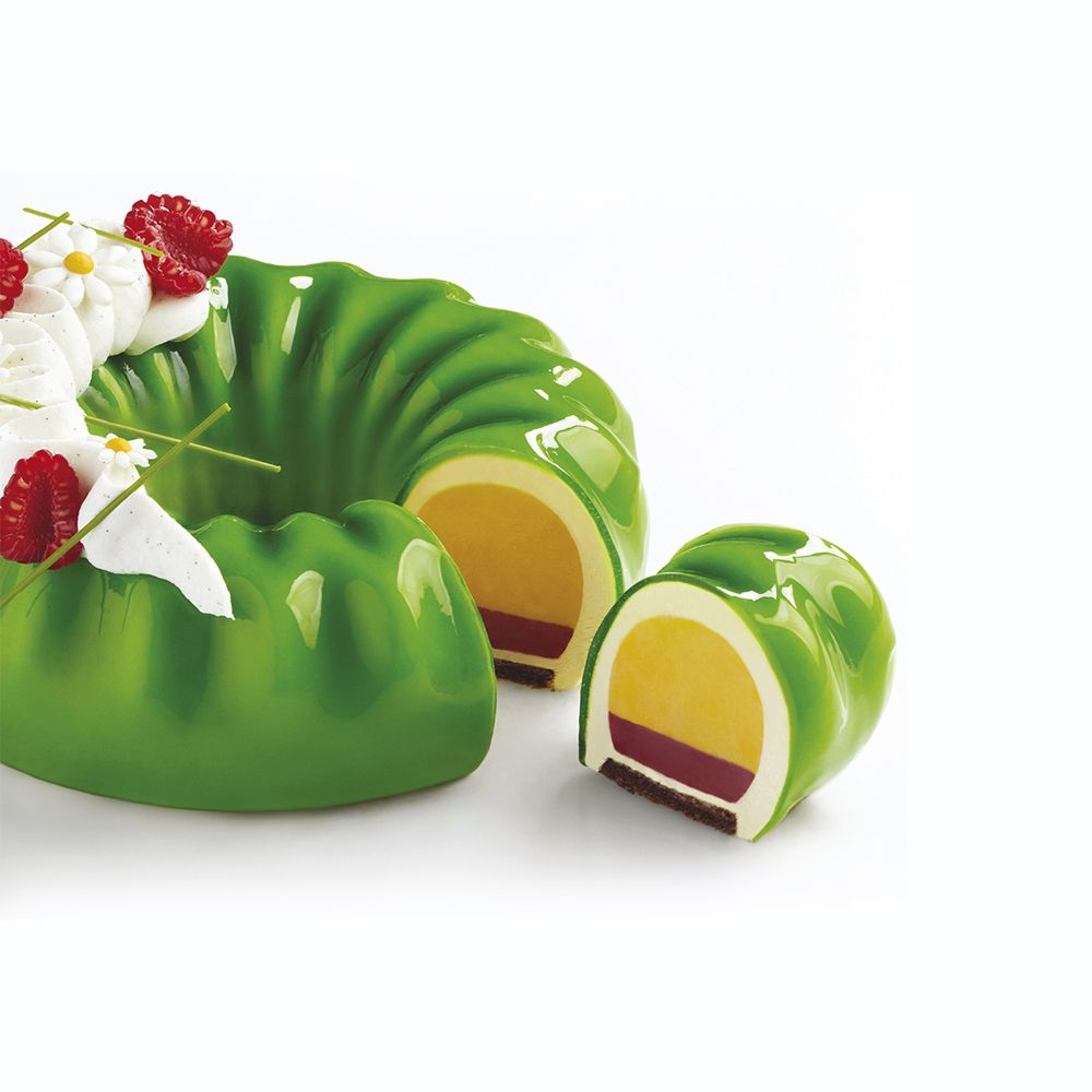 PAVONI 3D Pavo cake Silicone Mould Galaxy Insert 520ml KE020S