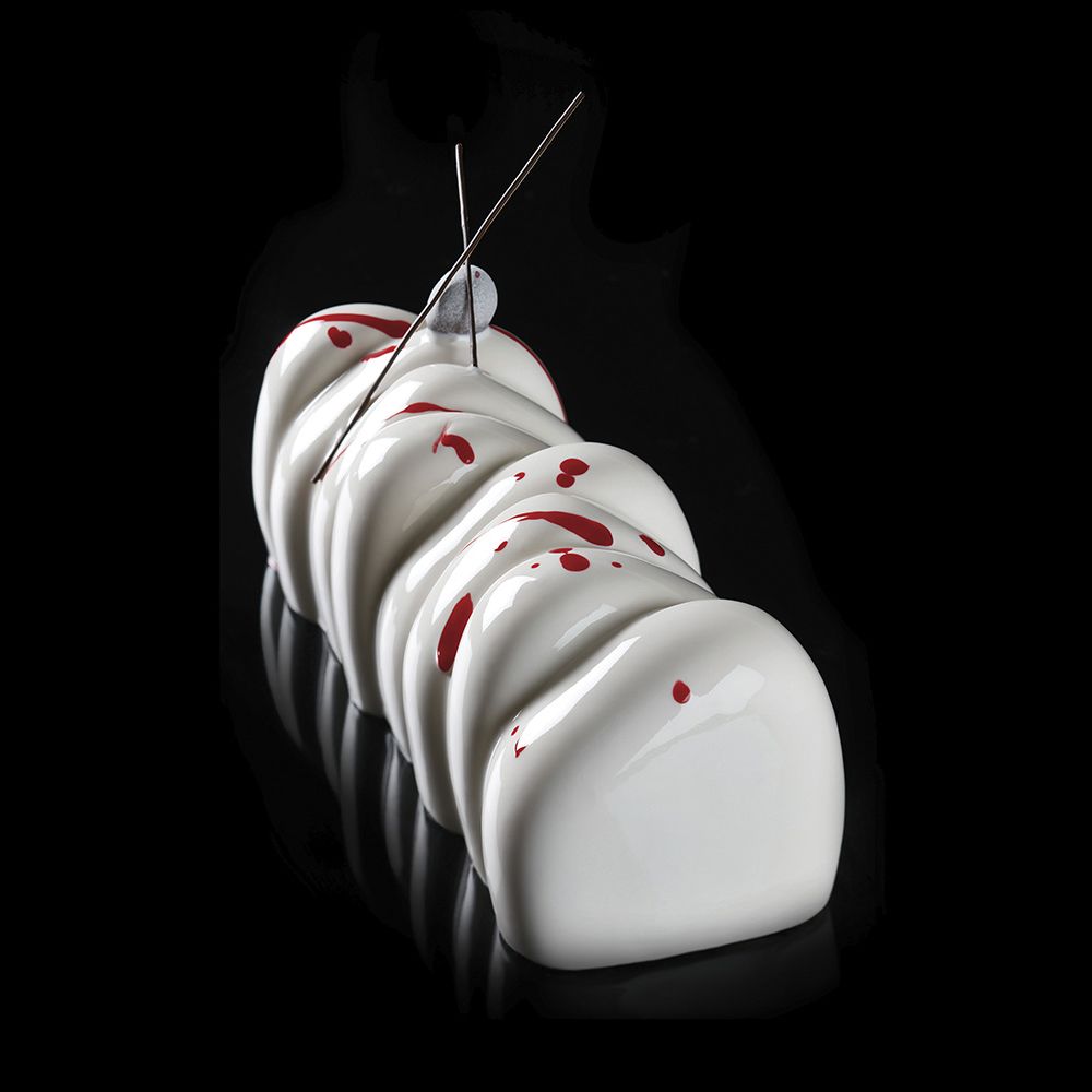 PAVONI 3D Pavo cake Silicone Mould Bilbao 1150ml KE033S