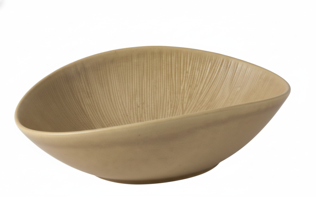 AURA Oval Deep Bowl Sage Mist