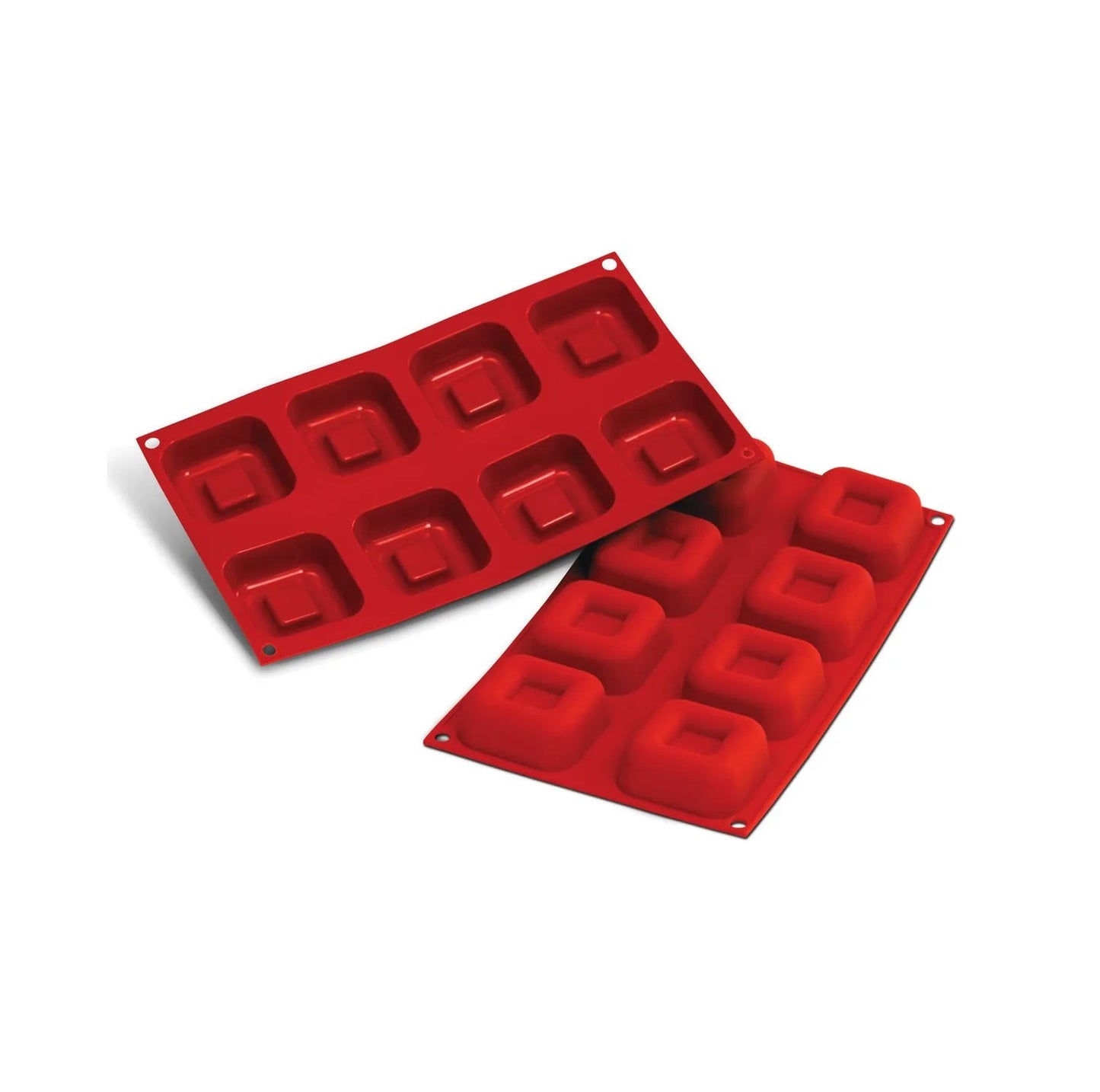 SILIKOMART Silicon Square Savarin Mould SF082