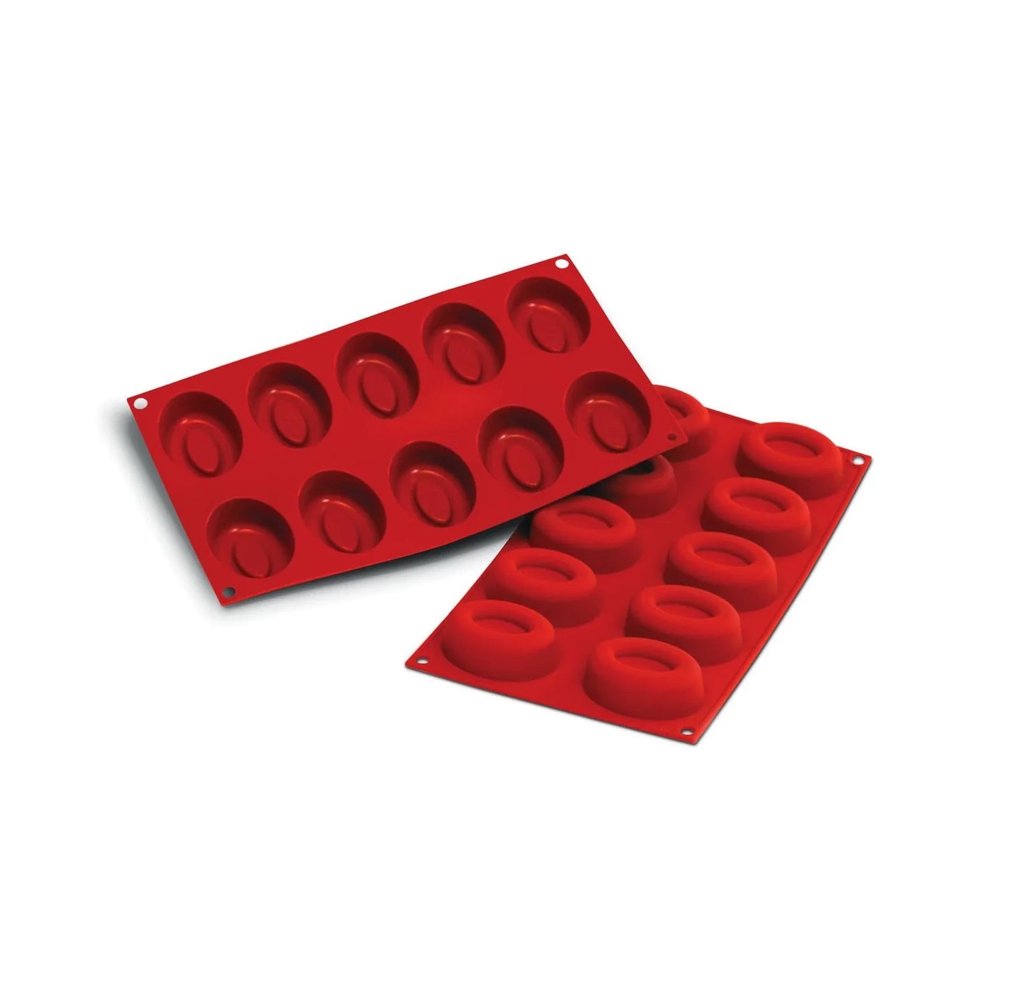 SILKOMART Silicon Medium Oval Savarin Mould SF084