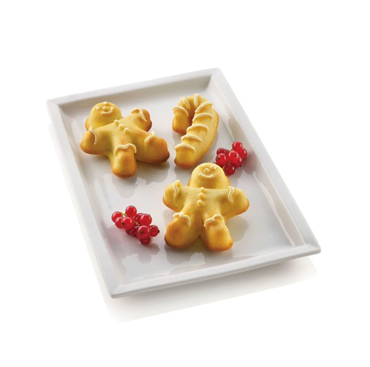 SILIKOMART Gingerbread Man Silicon Moulds SF106