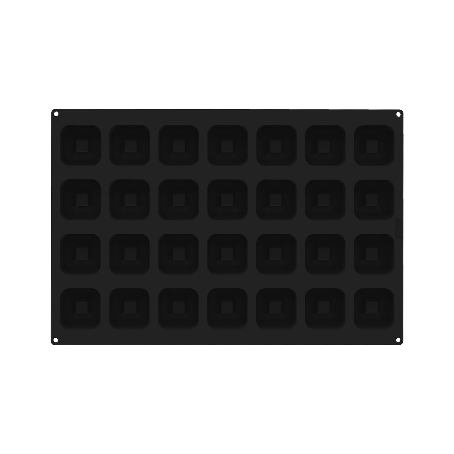 SILIKOMART Silicon mould Square Savarin SQ090