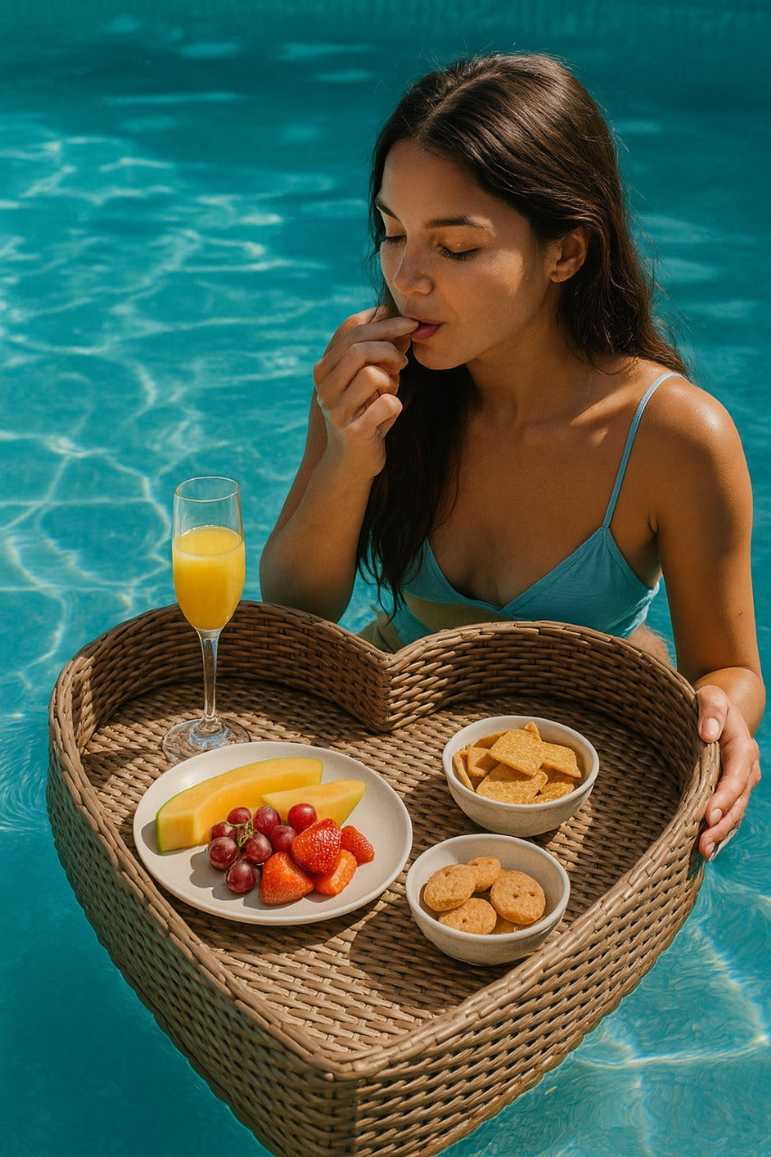 Floating Tray Heart