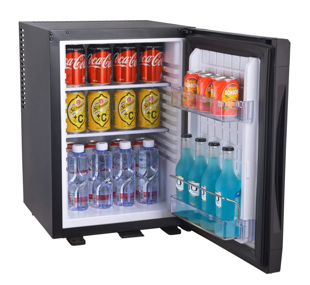 JVD Solid Door Minibar TA PRO-40-BK-VDE