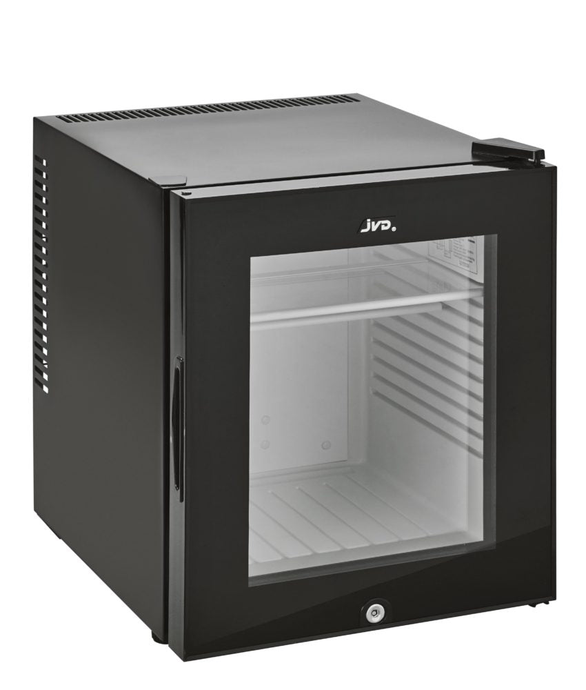JVD 3-ply Glass Door Minibar TA PRO-40-GD-BK-VDE