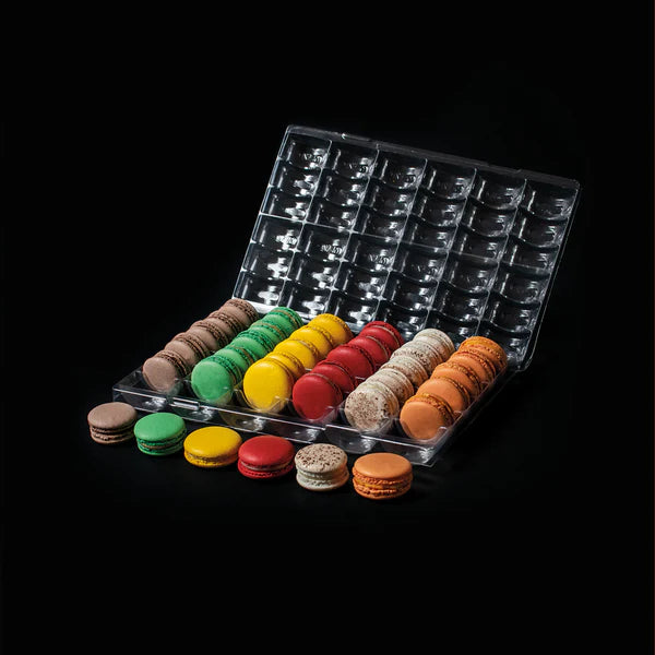 Pavoni Macaron Display Rack – Commercial Bakery Display Stand, Holds 200 Pieces per Box