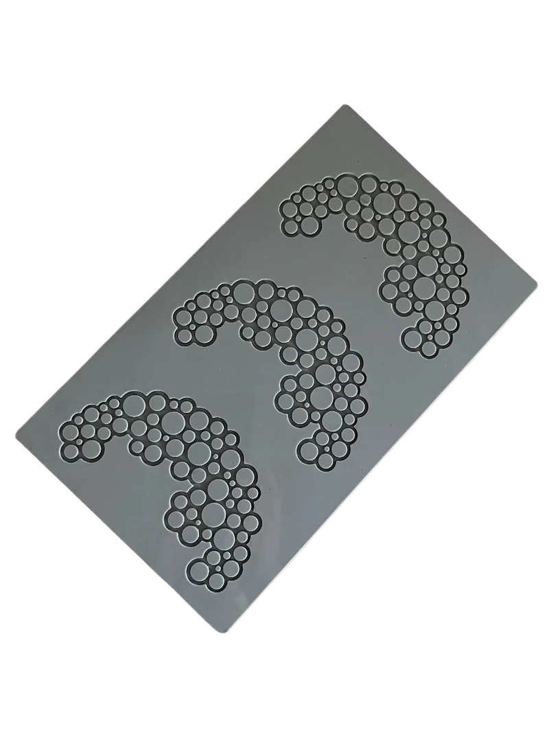 Pavoni 3D Pavodecor Silicone Mat Circles 5.6 300 x 175 mm PR004