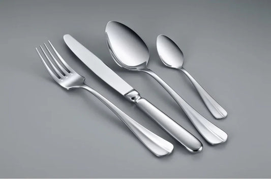 Timeless Elegance, Built for Service: MONTELLI Baguette 18/10 Flatware