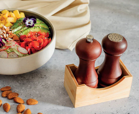 Grind with Style, Serve with Precision: Discover the BISETTI Sorrento Pepper & Salt Mill