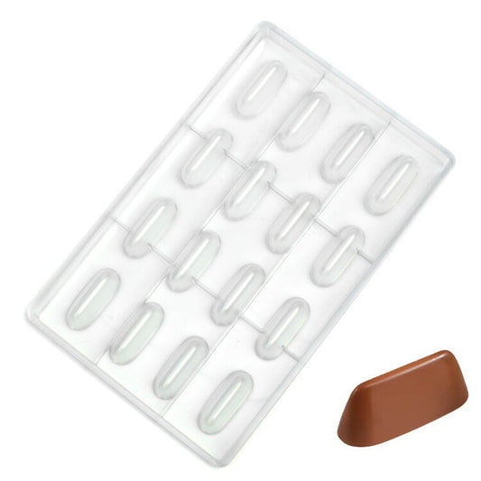 Martellato Gianduia Chocolate Mold – 16 Cavities