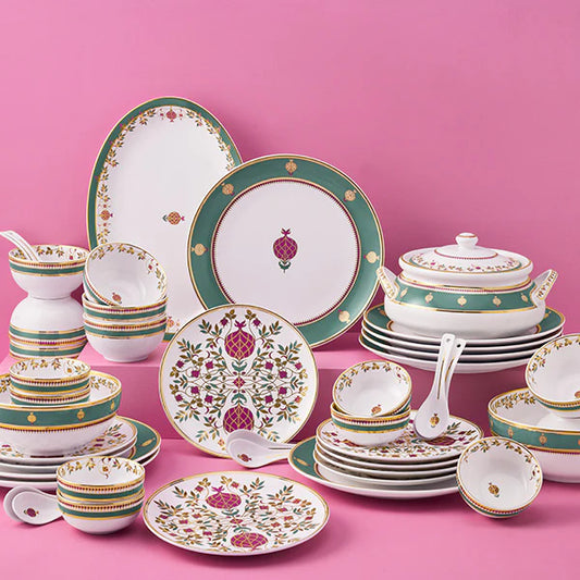 Anar Bagh Dinner Set 45 Pcs