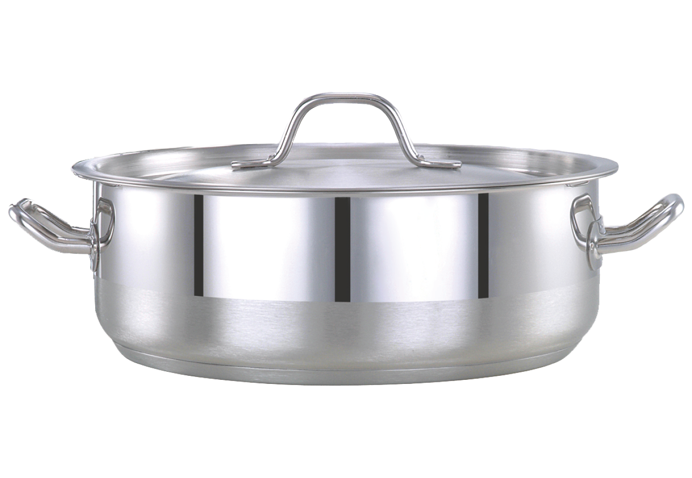 PRADEEP Professional Low Height Cook Pot 1/4 size with 5 mm Induction Sandwhich Bottom