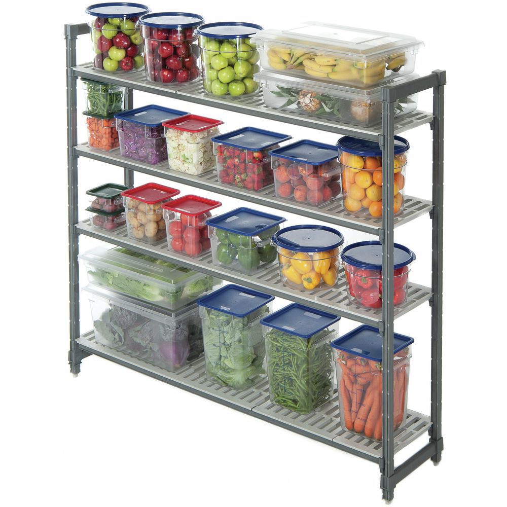 Cambro Cam Shelf Rack with 4 Shelves