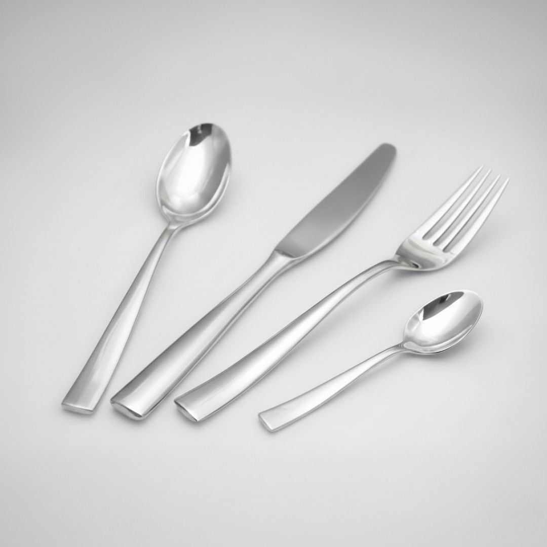 MONTELLI Linea 18/10 Stainless Steel Cutlery – 3.5 mm Premium Finish | Hotel & Café Collection