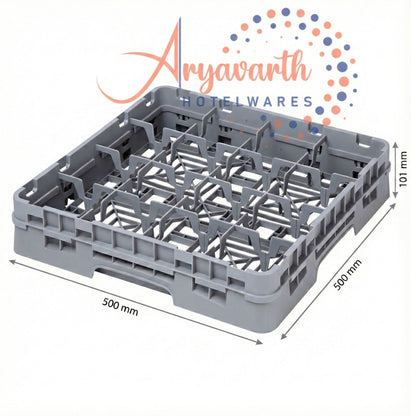 DW Glass Washing and Storage  Rack 16 - Compartment