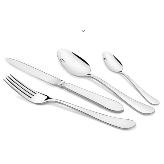 SHAPES Stella Design 18/10 Stainless Steel Cutlery – Mirror Finish | 4 mm Heavy Gauge | Professional Grade