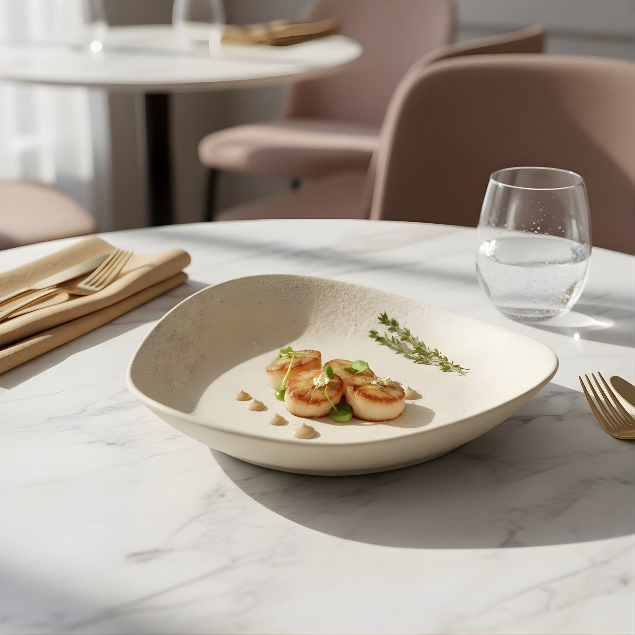 AURA Triangular Platter