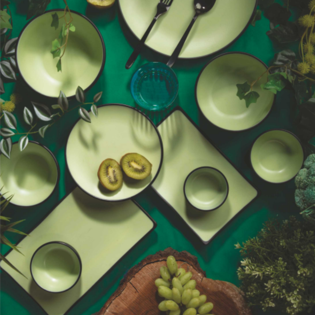 SERVEWELL 2 Tone Melamine Crockery