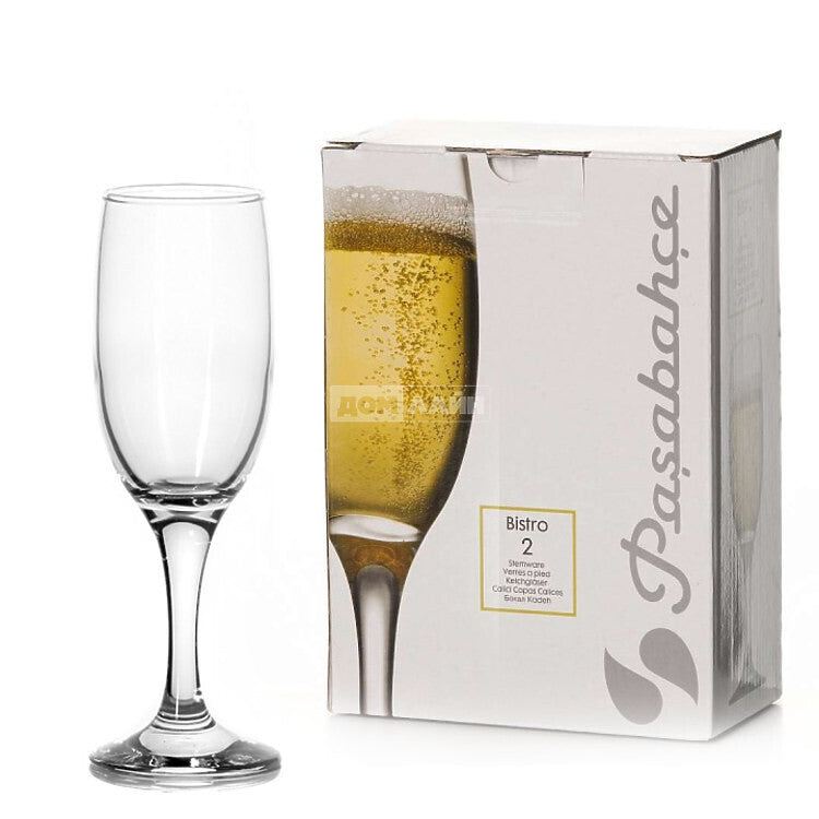 PASABAHCE BISTRO Champagne Stemware 190cc