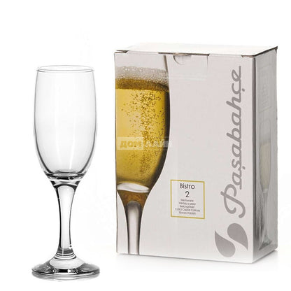 PASABAHCE BISTRO Champagne Stemware 190cc