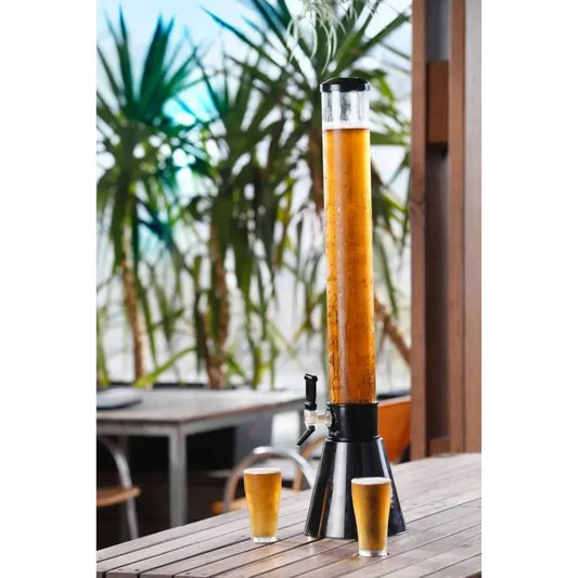 Diner Wares Beer Tower with Iron Base 3L