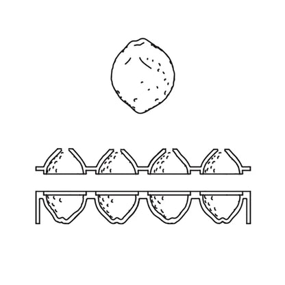 PAVONI 3D Pavoduo 300 x 175mm Citron 8 indents 0AF006S