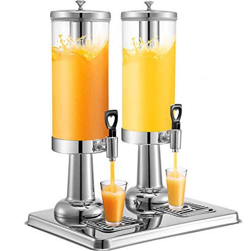 DINER WARES Juice Dispenser Double 3 ltr. each PC / SS