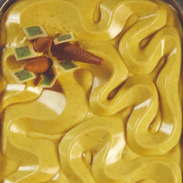PAVONI Top Silicon Gelato Equipments Mould Dune 840ml TOP104S