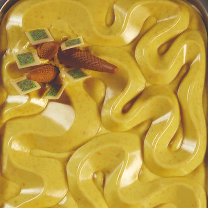 PAVONI Top Silicon Gelato Equipments Mould Dune 840ml TOP104S