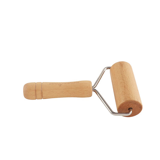 DINER WARES Acacia Wood Pizza Roller L-19 Cms x W-9.7 Cms