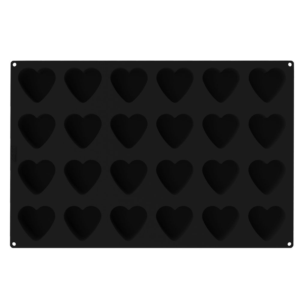 SILIKOMART Silicon mould Hearts SQ086