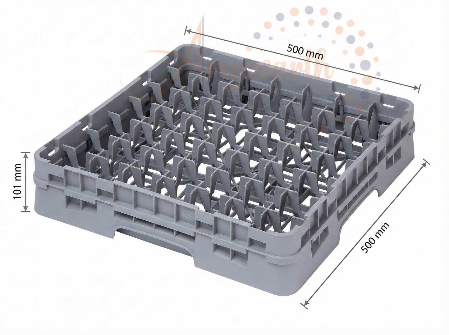 DW Glass Washing and Storage Rack 49 - Compartment