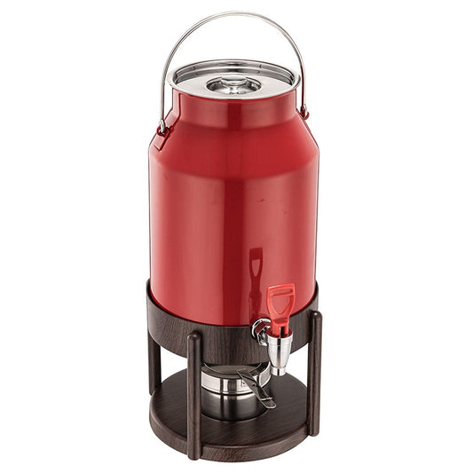 DW Cold Milk Can - Red Colour With Black Tap 6 ltr Premium