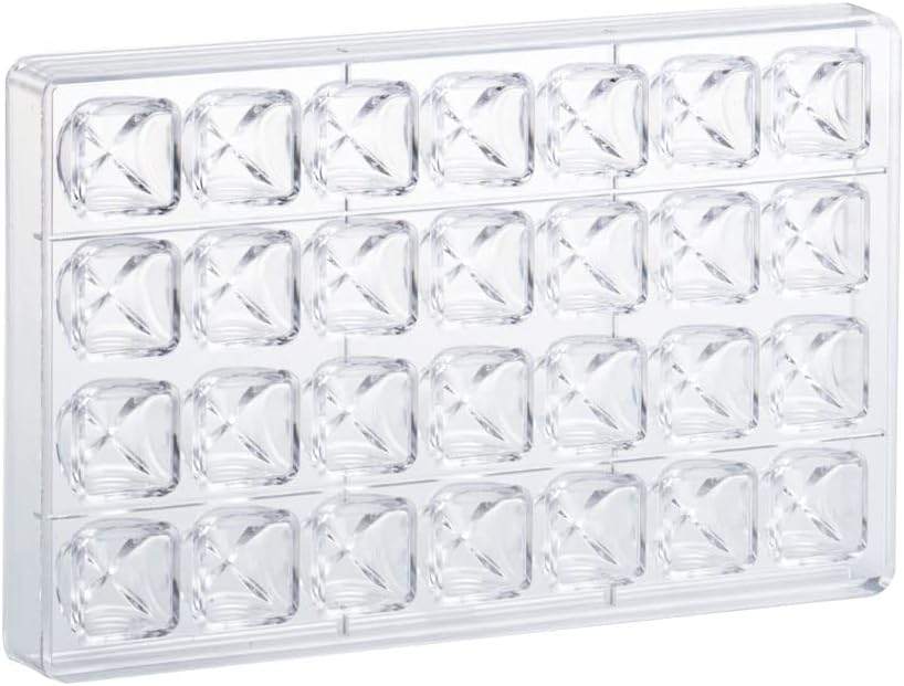 Martellato Cross Chocolate Mold – 28 Cavities