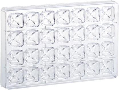 Martellato Cross Chocolate Mold – 28 Cavities
